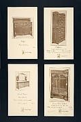 Advertising Card for a Carved Dresser